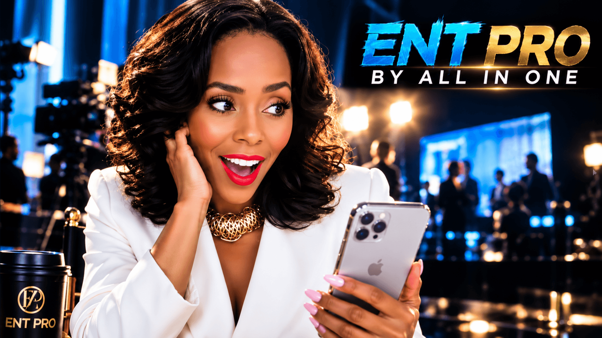 Excited Ent Pro Studio Moment